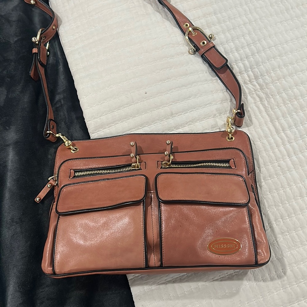 Missoni Leather Satchel